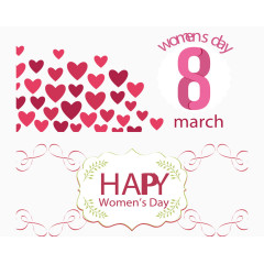 粉色妇女节海报