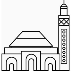 旅游  图标 景点