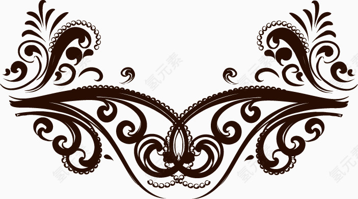 平面矢量装饰花纹素材