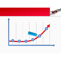红色锁链系列PPT背景
