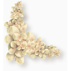 粉色浪漫花朵花瓣装饰