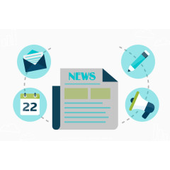 现代简约商务PPT元素矢量图