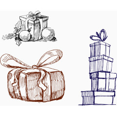 矢量圣诞礼物