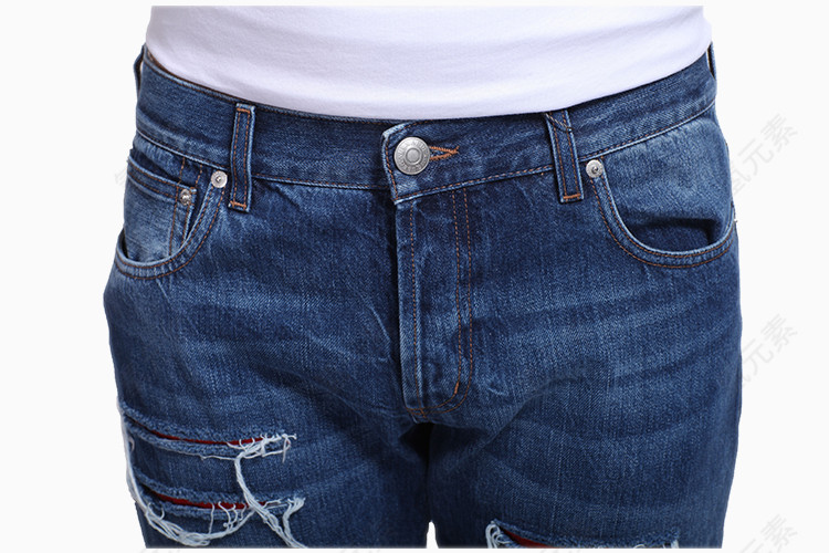 纯棉牛仔时尚休闲男士裤