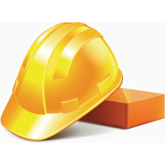 安全帽png矢量素材