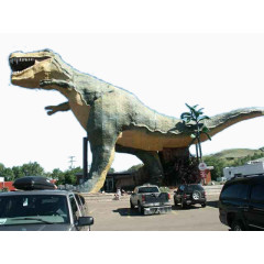 恐龙乐园巨型霸王龙雕像