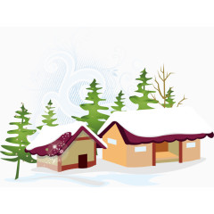 下雪大雪温暖冬素材