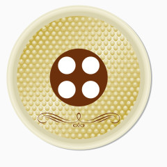 金属复古扣子矢量旗袍纽扣