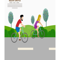 运动计划册矢量素材