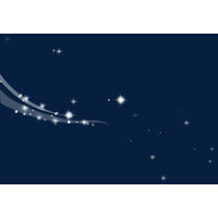 白色简约气泡曲线漂浮素材