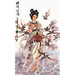 国画美女