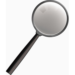放大镜png矢量素材
