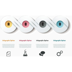 矢量字母流程图
