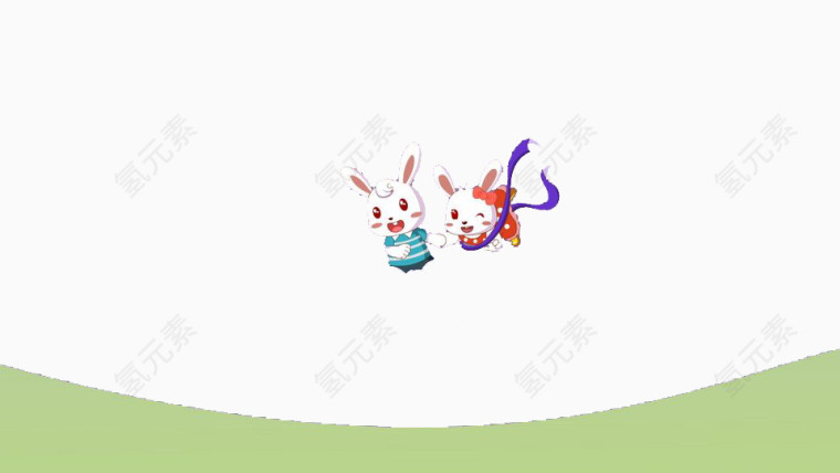 可爱小兔子卡通