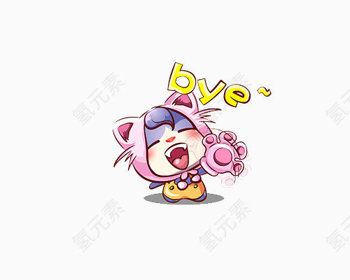 拜拜小猫咪