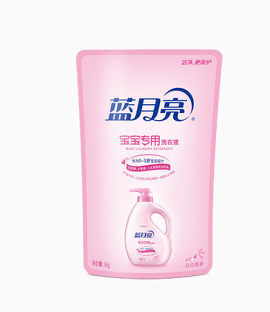 蓝月亮宝宝专用百合香洗衣液