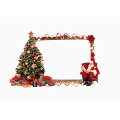 卡通手绘圣诞节边框装饰