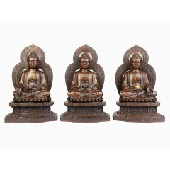 三宝佛供奉佛像