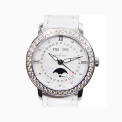 宝珀月相镶钻机械女表