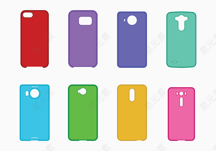彩色手机壳