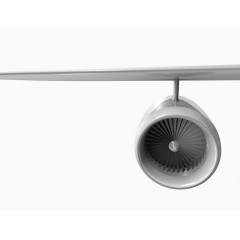 飞机机翼拍摄图片