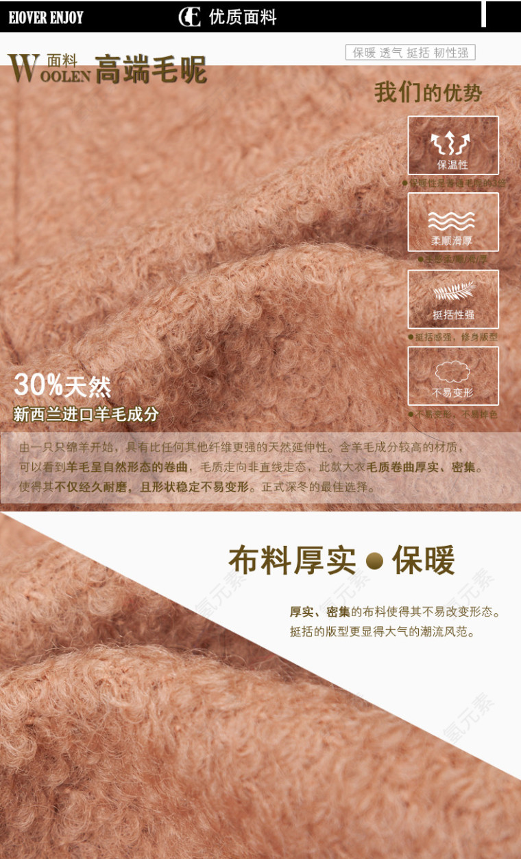 高端毛呢优质面料解析