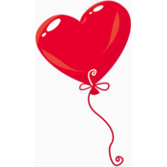 红心气球