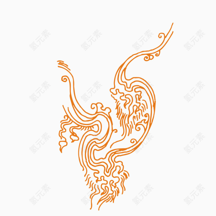 经典民族传统装饰图案纹路画素材