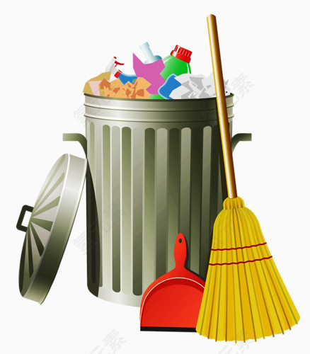 扫垃圾
