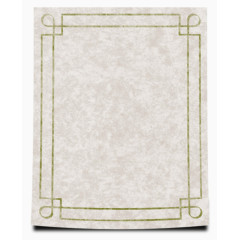 卡通信纸免扣素材