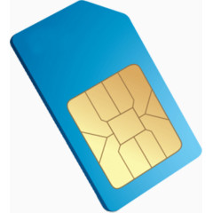深蓝的手机卡实物