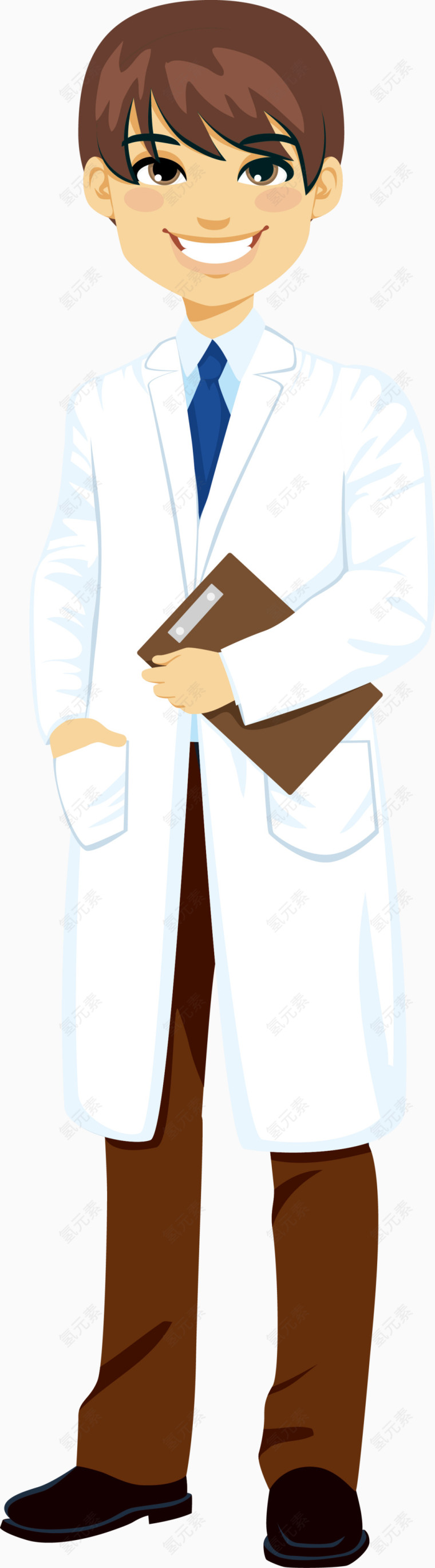 男医生矢量