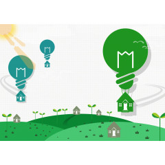 节能灯泡 公益广告