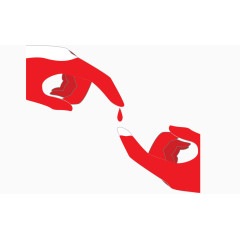 捐血公益广告装饰