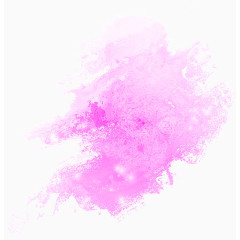 粉色倡议水墨装饰