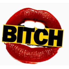 bitch嘴唇