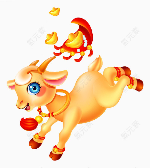 奔跑的小羊