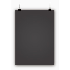 矢量带阴影及亮光黑板