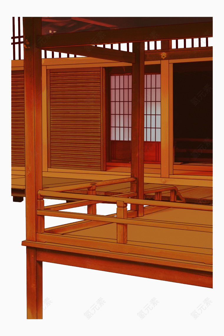 日式建筑房屋