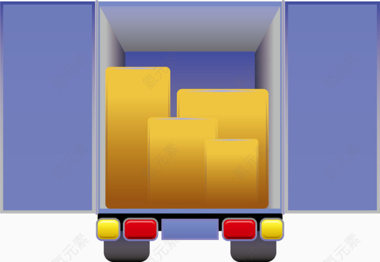 物流png矢量素材