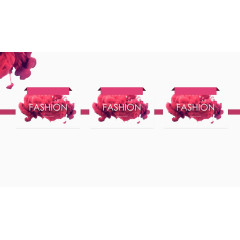 红色创意烟雾ppt模板