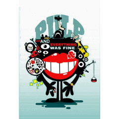 蓝绿色的卡通造型