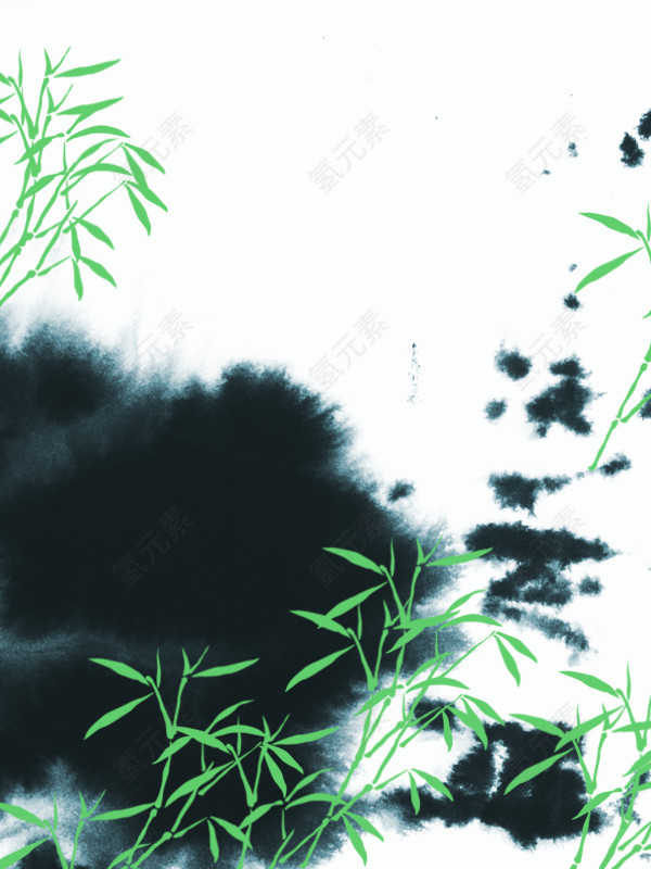 泼墨色彩中国画