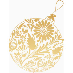 矢量金色圆形图案