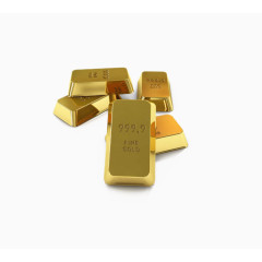 金砖金块金条财富