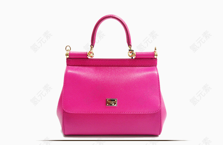 Dolce&Gabbana枚红色手提包