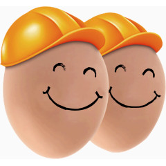 创意鸡蛋卡通人物