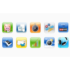 音乐卡片猪闹钟数字按钮