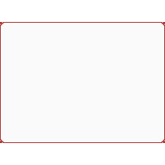 红色线条复古边框