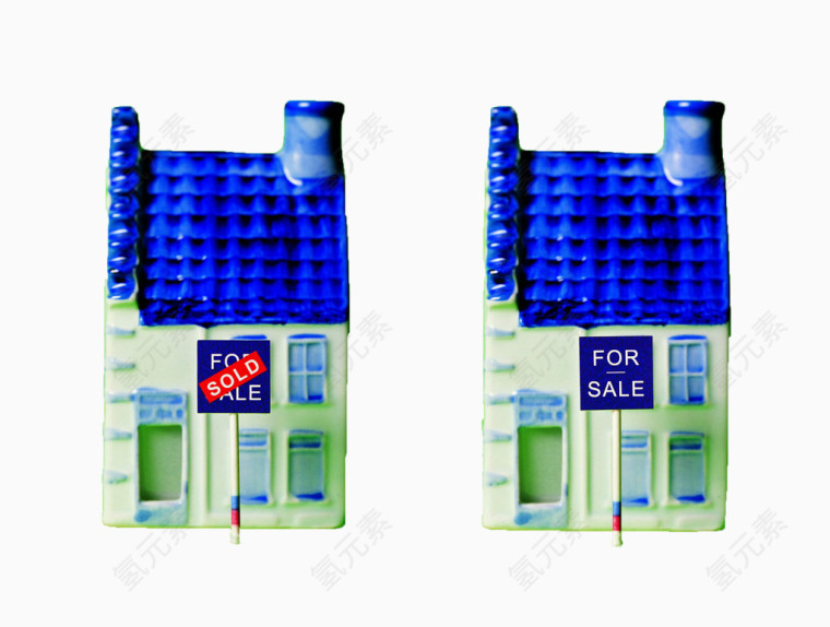 出售中和出售完的小屋